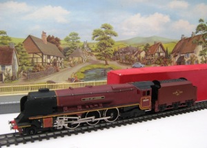  http://www.Triangtrains.co.uk Hornby Dublo Rare 2 Rail 2326 Export City Of London Locomotive And Tender L.M.R 